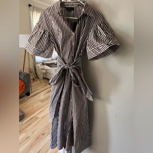 Luisa Spignoli Midi Striped Dress / Size S